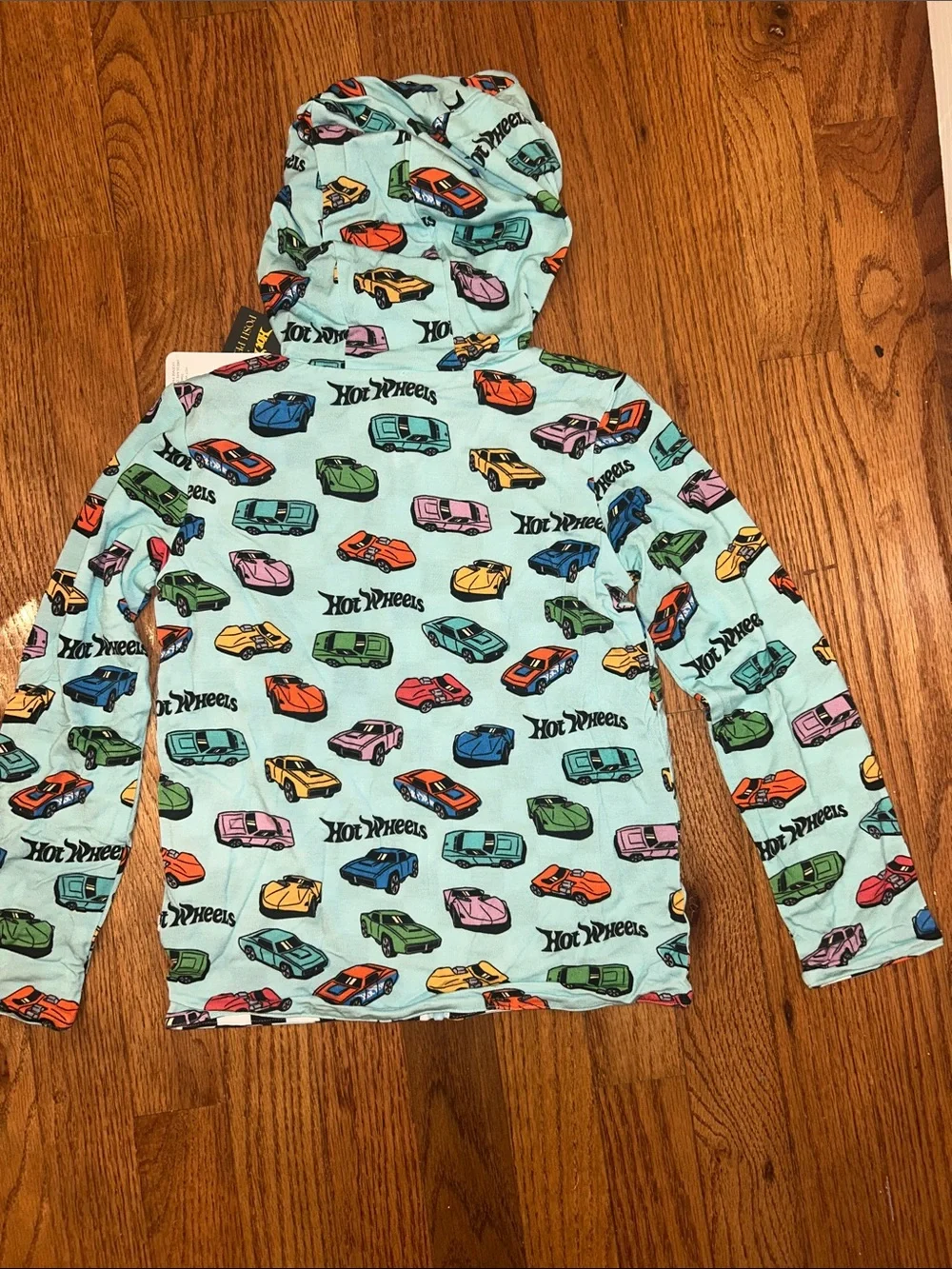 Posh Peanut Hotwheels Retro Reversible Hooded Zip Jacket-5/6
